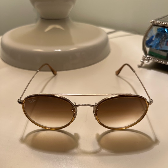 Ray-Ban round double bridge sunglasses - Picture 4 of 6